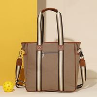 Haute qualité personnalisé toile Pickleball sac Portable Polyester raquette Paddle Badminton sport Tennis sac pour les femmes