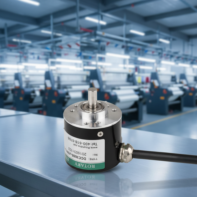 CE Certificate 38mm Rotary Incremental Encoder for Textile Machine