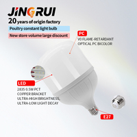 Lampe LED à intensité variable 0-100% 9W/15W IP67 Étanche Sans Scintillement Ra80 IRC Garantie 3 Ans 48V DC Durée de vie 50000 Heures Élevage Avicole