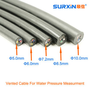 Câble ventilé 2, 4, 6 conducteurs 24AWG avec <span class=keywords><strong>gaine</strong></span> extérieure en PVC pour transmetteur de niveau de réservoir, signal d'automatisation industrielle - Product Image 3
