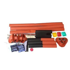 LX Heat shrink termination Kit Heat shrinkable cables accessories outdoor 3 cores cable joint 1/10/35 KV