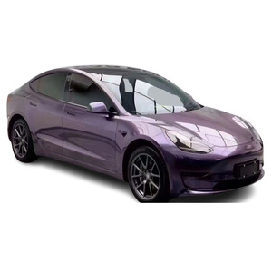 WRAPMASTER 1.52*17m PET Metallic Violet Grey Purple PVC Vinyl <strong>Wrap</strong> Film Color-Changing <strong>Diamond</strong> Body Vehicle <strong>Wrap</strong> Factory Price - Product Image 1