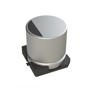 ตัวเก็บประจุ50SEV150M10X10.5 UF 150 UF 20% 50V SMD 150 UF - Product Image 1