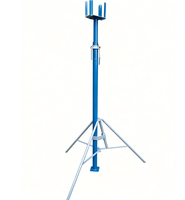 Structure d'échafaudage en acier pliable haute résistance avec conception anti-corrosion et capacité de charge de 100 kg