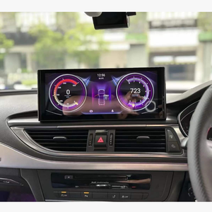 Nuevo 10,25 pulgadas Android pantalla Multimedia navegación GPS para Audi A6 A6L <span class=keywords><strong>A7</strong></span> 2012 2018 RHD Auto Radio Carplay unidad principal Monitor - Product Image 3