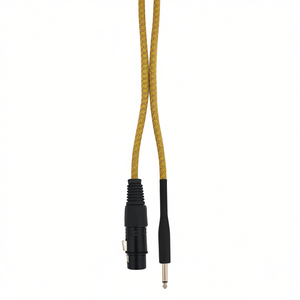 สายสัญญาณเสียงโมโน Cannon XLR ตัวเมีย ต่อ 6.35 มม. ตัวผู้ ยาว 5 เมตร สีเหลืองน้ำตาล - Product Image 2