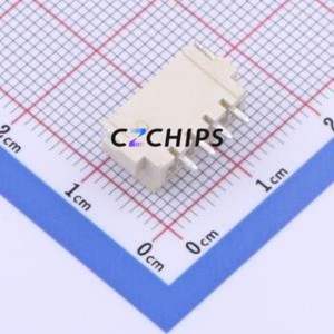 WAFER-HA2.54-4PWB Wire-to-Board Pin Header SMD,P=2.5mm,Horizontal Mount Connector 1x4P 2.5mm Horizontal Mount XHB - Product Image 2