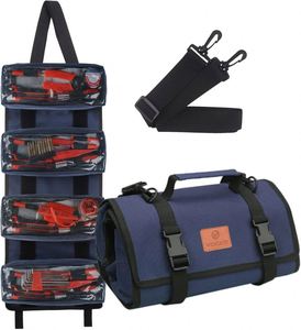 Muestra gratuita: Bolsa enrollable para herramientas, estuche organizador de llaves, cubo enrollable para herramientas, estuche de almacenamiento, portaherramientas colgante - Product Image 3