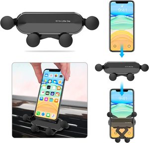 Little One – Mini <span class=keywords><strong>support</strong></span> de <span class=keywords><strong>téléphone</strong></span> portable télescopique Invisible pour voiture, fixation sur grille d'aération - Product Image 4