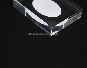 Tùy Chỉnh Kinh Doanh Trong Suốt Thương Hiệu <span class=keywords><strong>Acrylic</strong></span> Khối Rõ Ràng Cho Hàng Hóa Mới In Công Ty Logo OEM ODM Rắn Cube <span class=keywords><strong>Acrylic</strong></span> Khối Hiển Thị - Product Image 5