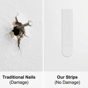 Achetez en gros : Bandes adhésives double face amovibles pour accrocher les cadres photo, fixation murale pour <span class=keywords><strong>appartement</strong></span>, dortoir - Product Image 6
