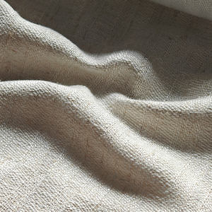 Tissu d'ameublement en coton et lin épais texturé bleu-gris blanc <span class=keywords><strong>au</strong></span> <span class=keywords><strong>mètre</strong></span> Caractéristique occultante disponible Fabricant leader - Product Image 2