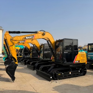 Original Machine Sany SY75C Pro Used Crawler Excavator SY75 SY60 Sy95 Sy55 Sy26 Sy35 Crawler Secondhand Excavator Steel <b>Tracked</b> - Product Image 3