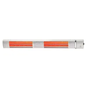 Aquecedor de parede 1000 / 2000/3000w, aquecedor infravermelho dourado