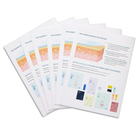 Impression en gros de dépliants/brochures/livrets manuels d'instructions sur papier A4