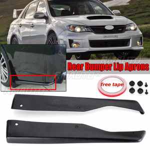 <b>Car</b> Side Rear Bumper Lip <b>Diffuser</b> Splitter Wrap <b>Diffuser</b> Spoiler Canard Add-on Side Aprons <b>for</b> Subaru <b>for</b> Impreza WRX Sti 4 Door - Product Image 1