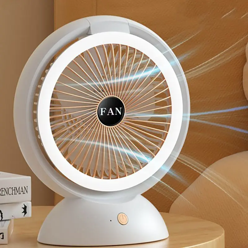 Summer Battery Charging Usb Portable Electric light Rechargeable Mini Small Air Battery Ceiling Fans