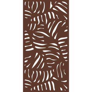 Clôtures de jardin modernes, clôture d'intimité, écran de <span class=keywords><strong>balcon</strong></span>, écran de piscine, <span class=keywords><strong>kit</strong></span> extérieur, panneaux de clôture en aluminium de 8 pieds 6, noir - Product Image 6