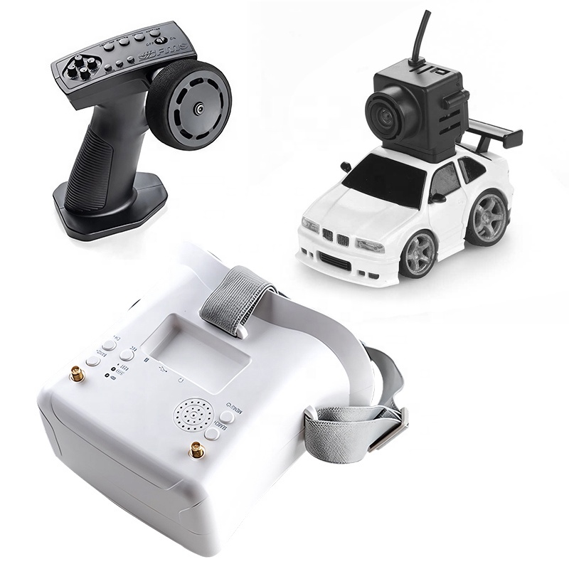 FMS FLUSH 30 FPV 1/64 ラジコンカー FMS 1/64 FLUSH30 RTR Micro FPV Car (Grey) [FMM16401RTRGY-FPV