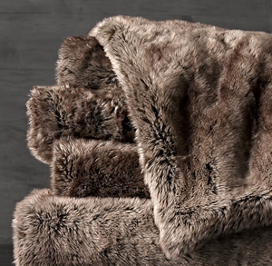 Nerz Kunst pelz schwere <span class=keywords><strong>Decke</strong></span> für den Winter - Product Image 3