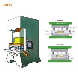 Detecta se a sucata está flutuando ou entrou durante o trabalho de impressão. Detector sucata. Estampagem die Detector Slug computadorizado (SD-402) - Product Image 2