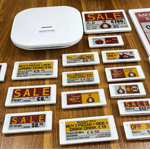 Étiquette de prix électronique pour rayonnage, écran E-Paper E-Ink, système numérique ESL pour supermarchés, entrepôts et chaînes de magasins de proximité - Product Image 6