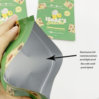 Sachet Doypack Personnalisé avec Fenêtre en Feuille d'Aluminium pour l'Emballage de Biscuits de Boulangerie, Présentation et Maintien de la Fraîcheur du Produit