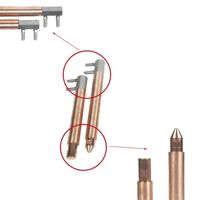 Porte-électrode pour embouts de soudage droits, adaptateurs à vis pour électrodes, accessoire pour soudeuse par points, outil de soudage par points, porte-électrode de soudage par points