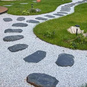 Natuurlijke witte kiezelsteen voor tuin, rivierrots als decoratie voor tuin, erf en bestrating, kasseien voor vaasdecoratie - Product Image 6