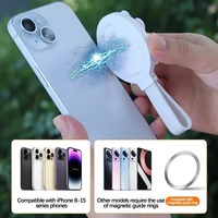 Support de téléphone portable flexible en silicone avec ventouse, personnalisable, pour fitness, selfies, lit et bureau