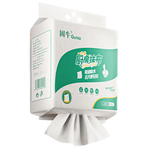 ผ้าเช็ดจานกูนิว 150 ชิ้น แบบแขวน ผ้าไม่ถักทอ ใช้ได้ทั้งแบบแห้งและแบบเปียก สำหรับทำความสะอาด - Product Image 4
