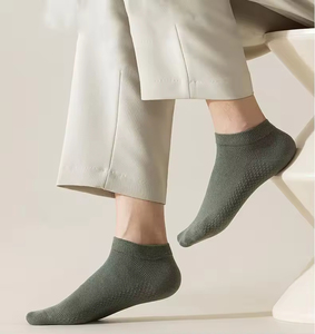 Premium Custom Logo Men <b>Socks</b> <b>Soft</b> Cotton Moisture-Wicking Crew Ankle Daily <b>Socks</b> - Product Image 2