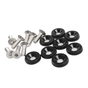 M6 Screw With <b>Washer</b> 20mm Length 19mm ID 6.4mm OD For <b>Car</b> Replacement Repair Metal Fastener Auto Part - Product Image 4