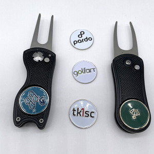 Rotulador magnético de pelota de Golf, personalizado, <span class=keywords><strong>esmalte</strong></span> duro, de calidad - Product Image 5