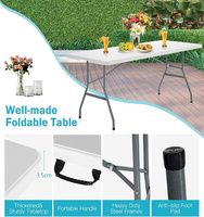 Sac de transport extérieur Camp Boat Travel Camping Outdoor Beach Portable Folding Cooking Picnic Table