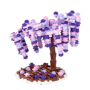 MOC3013 Árbol de Glicinia Kochou <span class=keywords><strong>Shinobu</strong></span> Morado, Bloques de Construcción Educativos, Regalos y Juguetes para Niños - Product Image 3