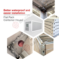 Maison conteneur pliable préfabriquée chinoise économique – Appartement mobile