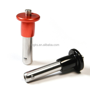 Custom SS304 SS316 Botón automático de acero inoxidable de cabeza redonda plana Mango de botón de liberación rápida Pin de bloqueo de bola - Product Image 5