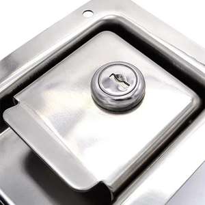 กล่องเครื่องมือแบบประตูคู่สำหรับยานพาหนะพิเศษ พร้อมระบบล็อคแบบกด ผลิตจากโลหะผสมสังกะสีที่ทนทาน - Product Image 3