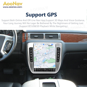 Android Auto Vertical Touch Split Screen Carplay GPS Navigation Radio Stereo pour GMC Yukon Chevrolet Suburban Tahoe 2007-2014 - Product Image 5