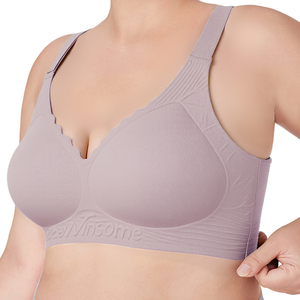 Tập hợp & thoáng khí cố định-cup Áo ngực Jelly mềm-hỗ trợ áo ngực thoải mái liền mạch cộng-kích thước áo ngực cho mặc hàng ngày - Product Image 2