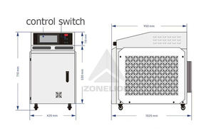 1500W 4-en-1 Laser à fibre haute performance Nouvelle machine de soudage des métaux en acier inoxydable en acier au carbone - Product Image 5