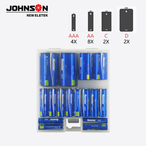 16 conteggi Super valore batteria alcalina per giocattoli telecomandi elettrodomestici elettronica di consumo-include 8 AA 4 <span class=keywords><strong>AAA</strong></span> <span class=keywords><strong>2</strong></span> C - Product Image 5