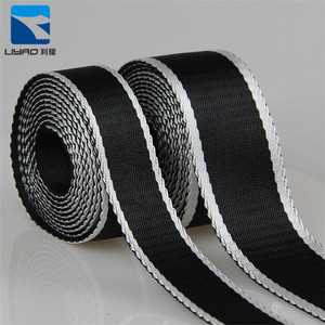 Mới Nhất Thiết Kế Mềm Mại Và Thoải Mái Màu Đen Dệt Polyester Bông Hoa Ban Nhạc - Product Image 5