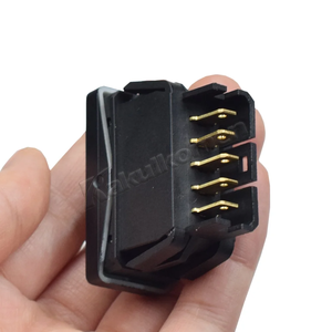 Nouveau bouton de commutation de commande de fenêtre électrique 6551.21 pour <span class=keywords><strong>Peugeot</strong></span> <span class=keywords><strong>205</strong></span> 1987-1998 309 1985-1993 405-1987 1993 1985-1993 modèles - Product Image 5