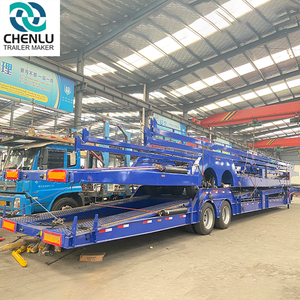 Chine meilleure vente haute qualité 2/3 essieux 6/8/10 voitures BPW Transport camion semi-<span class=keywords><strong>remorque</strong></span> remorquage Double pont <span class=keywords><strong>voiture</strong></span> transporteur remorques - Product Image 5