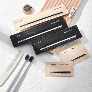 Fournitures hôtelières : Brosse à dents jetable, shampoing, lotion corporelle, chaussons, ensemble d'accessoires hôteliers pour hôpitaux, maisons, hôtels, voyages et spas - Product Image 5