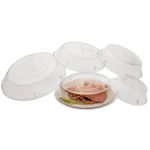 Clear Polycarbonate Plate Covers -- 12 per case