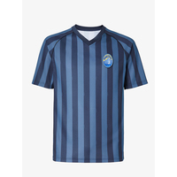 Maßgefertigtes Umweltfreundliches Retro-Ovales Gebäudemuster Gewebtes Aufnäher-Eisenmärchen Personalisiertes Logo-Applikation Fußballtrikot Casual