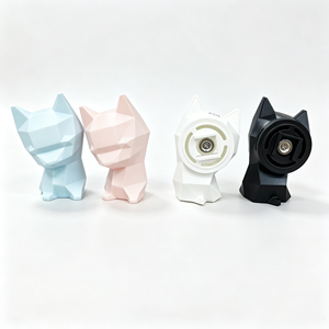 Cute Polygon Cat Car Air Vent <b>Perfume</b> AD‑202 Lightweight Car Fragrance Diffuser Clip‑on Car Decor Perfect Gift For Car Lovers - Product Image 3